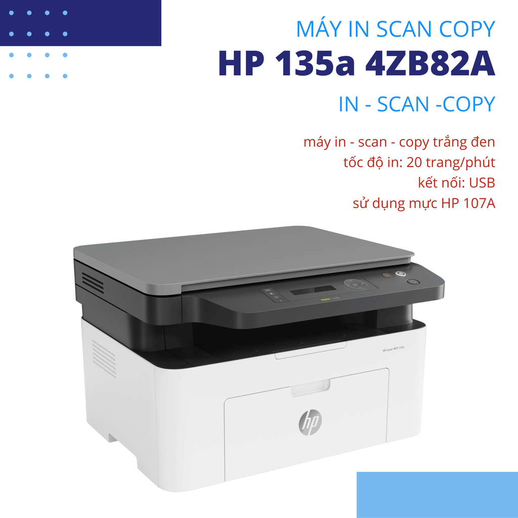 Máy in laser đa năng HP 135a 4ZB82A