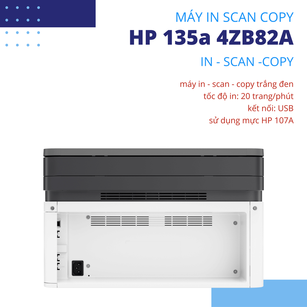 Máy in laser đa năng HP 135a 4ZB82A