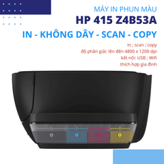 Máy in phun màu đa năng HP 415 WiFi Z4B53A