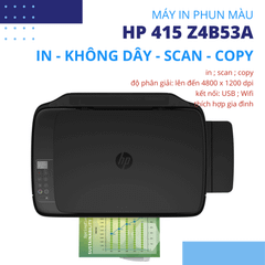 Máy in phun màu đa năng HP 415 WiFi Z4B53A