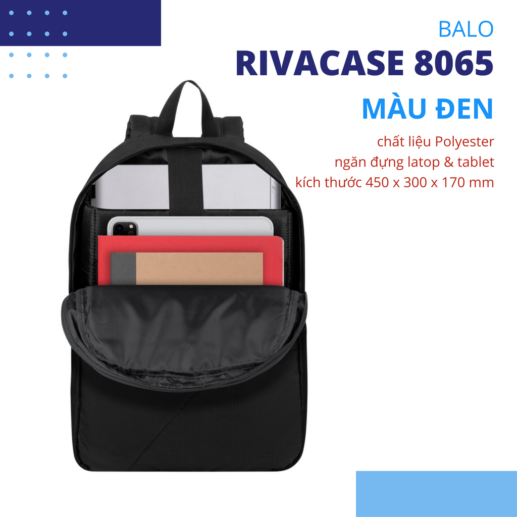 Balo Rivacase 8065