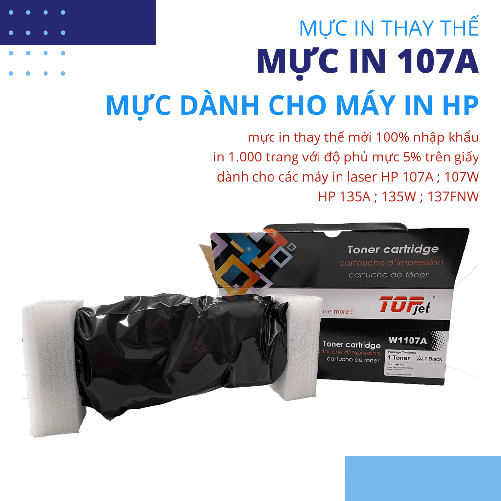 Mực in thương hiệu 107A W1107A