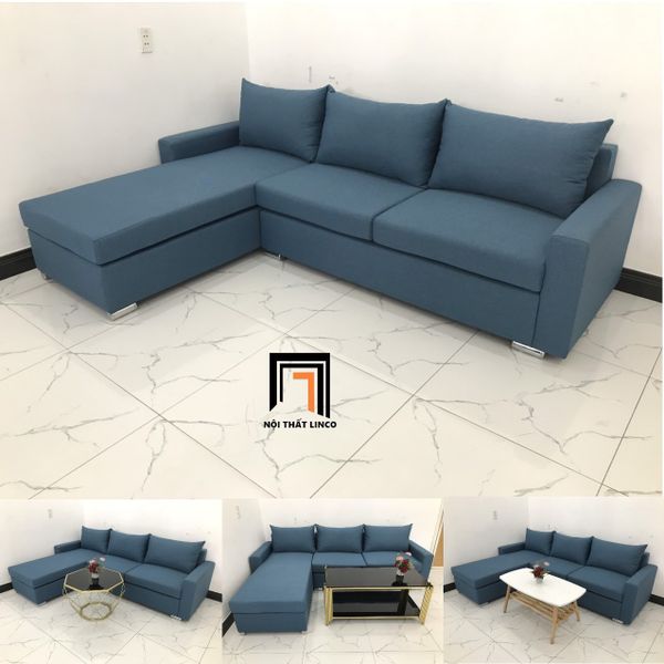bộ ghế sofa góc L 2m2 x 1m6 giá rẻ