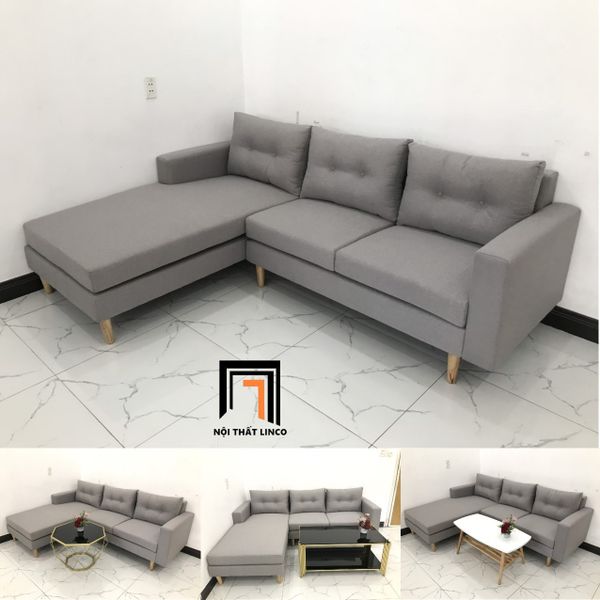 bộ ghế sofa góc L 2m2 x 1m6 giá rẻ