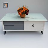  Bàn trà gia đình nhỏ 1m x 50 BTPK43 Taida mặt kính xinh xắn 