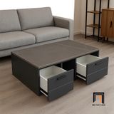  Bàn sofa phòng khách mặt đá xám BTPK64 Beal 1m chung cư 