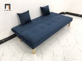  Ghế sofa xanh dương đậm đa năng vải nhung dài 1m7 giá rẻ 
