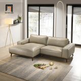  Bộ ghế sofa góc da giả GT104 Ashcof 2m2 x 1m5 sang trọng 