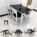 Set bàn ghế ăn giá rẻ 4-KH4-G7-B108-dentrang cho chung cư đẹp 