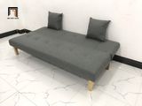  Bộ ghế sofa giường đa năng xám đen lông chuột dài 1m72 