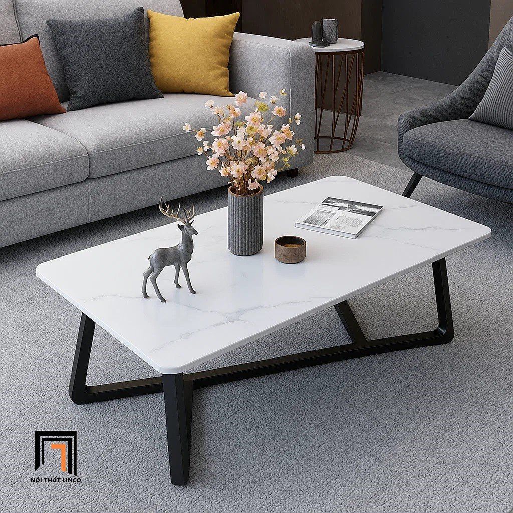  Bàn sofa phòng khách mặt đá ceramic BTPK46 Rincon 1m x 50 