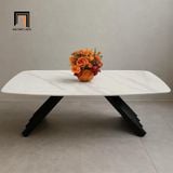  Bàn trà mặt đá khung chân V giá rẻ BTPK38 Comanche 1m x 50 