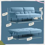  Ghế sofa giường bật nằm thông minh GB16 Mayview dài 2m 