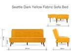  Ghế sofa giường đa năng dài 1m8 GB40 Seattle màu vàng 