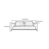  Set ghế sofa cho văn phòng làm việc KT63 Monda da giả nâu đậm 