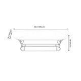  Bàn sofa gia đình xinh xắn BSF50 Kirdy mặt đá oval 2 tầng 