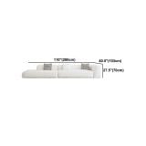  Ghế sofa băng dài 3m1 BT255 Dayton xám trắng cho chung cư 