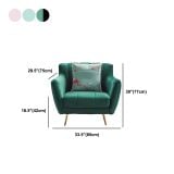  Ghế sofa đơn 1 người ngồi nhỏ gọn DT73 Calmon vải nhung đẹp 