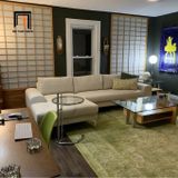  Ghế sofa góc L GT5 Lionel dài 2m4 x 1m6 bọc vải mềm giá rẻ 