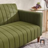  Ghế sofa giường đa năng xinh xắn GB77 Hansfried dài 2m xanh lá 