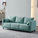  Ghế sofa băng 3 nệm ngồi BT266 Redfield 2m phối 2 màu vải nỉ 