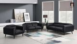  Ghế sofa văng gật gù thư giãn BT137 Shania dài 2m màu đen 