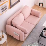  Sofa băng nhỏ gọn cho nhà trọ BT156 Scandy 1m5 phối màu vải nỉ 