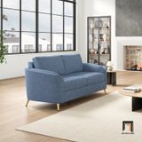  Ghế sofa băng đôi vải nỉ BT341 Zaheer 1m9 cho chung cư nhỏ 