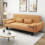  Ghế sofa giường gấp gọn GB59 Sheridan dài 1m9 màu hồng phấn 