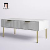  Bàn sofa phòng khách ván gỗ trắng BSF97 Bargem 1m x 50 giá rẻ 