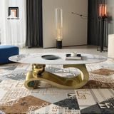  Bàn sofa gia đình BSFPK55 Wepof 1m2 x 60 đá ceramic oval 