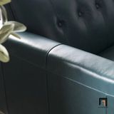  Ghế sofa băng bọc da giả BT173 Cornwall 2m cho văn phòng làm việc 