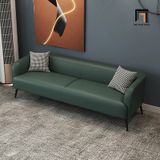 Ghế sofa băng da giả màu carrot giá rẻ BT293 Sorum dài 2m05 
