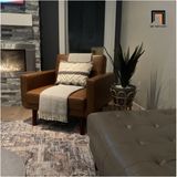  Ghế sofa đơn da Pu cao cấp DT5 Gaige cho văn phòng công sở 