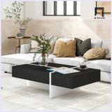 Bàn sofa phòng khách hiện đại BSF61 Egnar 110 x 55 ván gỗ 