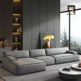  Bộ ghế sofa góc chữ L hiện đại GT148 Station 2m8 x 1m6 màu xám 
