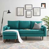  Bộ ghế sofa góc L xoay chiều GT67 Revive 2m x 1m4 cho nhà nhỏ 