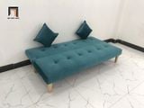  Bộ ghế sofa giường phòng khách GBL1 xanh lá cây vải nhung 1m7 