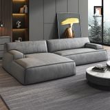  Bộ ghế sofa góc chữ L hiện đại GT148 Station 2m8 x 1m6 màu xám 