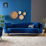  Ghế sofa băng cong dài 2m3 BT105 Echo cho tiệm shop đẹp 