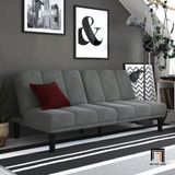  Ghế sofa giường màu xám đậm GB15 Msay dài 1m8 giá rẻ 