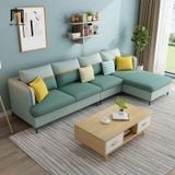  Ghế sofa góc phối màu vải nỉ bố GT221 Tamim 2m8 x 1m6 nhỏ 