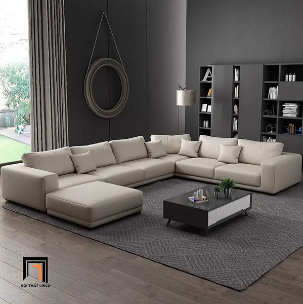 set ghế sofa chữ U cao cấp 3m