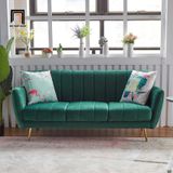  Bộ ghế sofa vải nhung xinh xắn KT100 Calmon cho sảnh chờ 