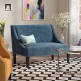  Ghế sofa băng nhỏ phong cách Âu Mỹ BT335 Tormel vải nỉ 1m3 