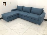  Bộ ghế sofa góc GL1 2m2 x 1m6 thư giãn xanh dương 