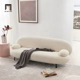  Ghế sofa băng cong trang trí tiệm shop BT147 Nina 2m vải nỉ 