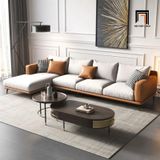  Bộ ghế sofa góc L GT56 Modela 2m4 x 1m6 phối màu trẻ trung 