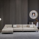  Bộ ghế sofa góc L GT48 Rovigo 2m7 x 1m7 cho phòng khách lớn 