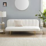  Ghế sofa giường nằm xinh xắn GB107 Manasil 1m7 vải lông cừu 